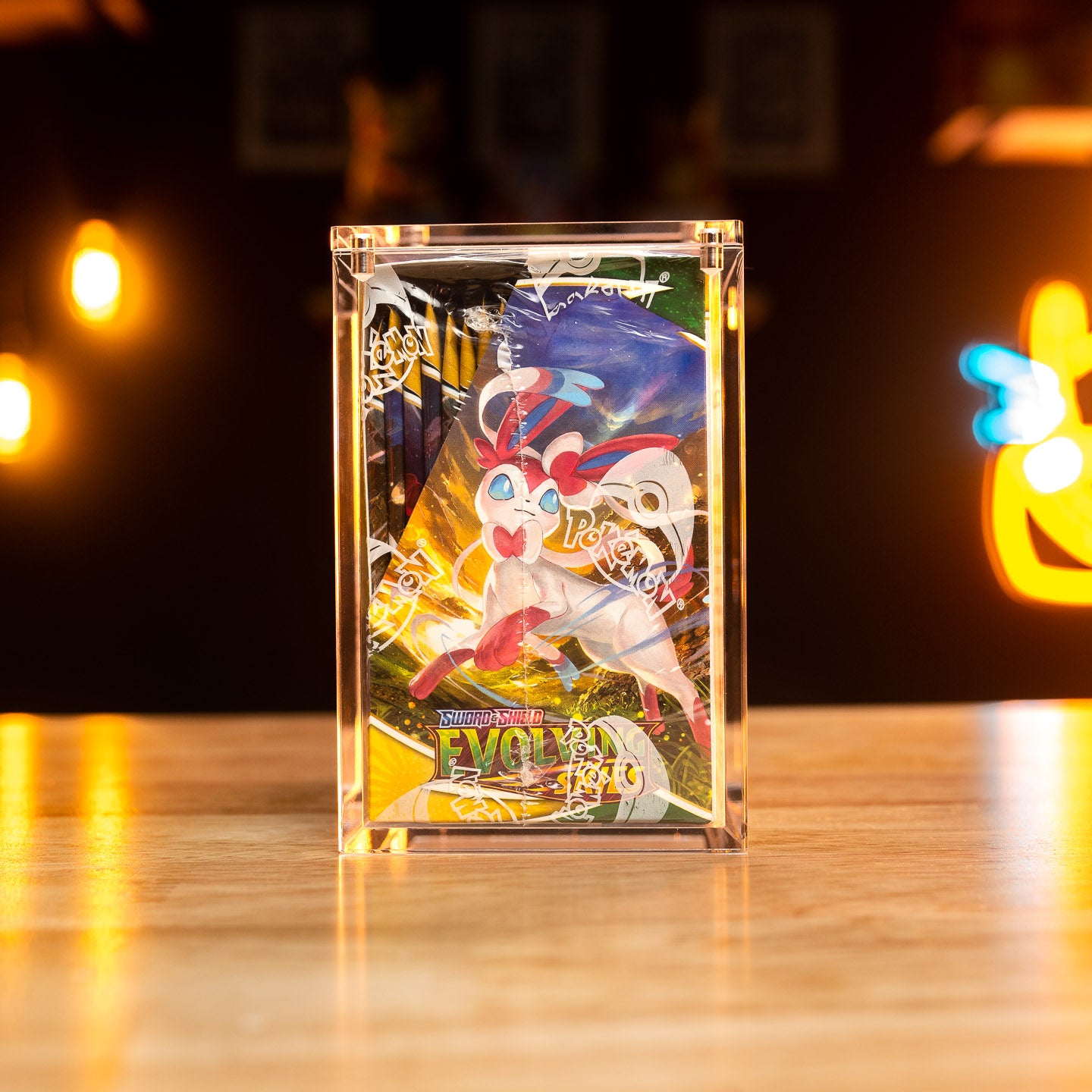 Acrylic Display Case for Pokémon English Booster Box