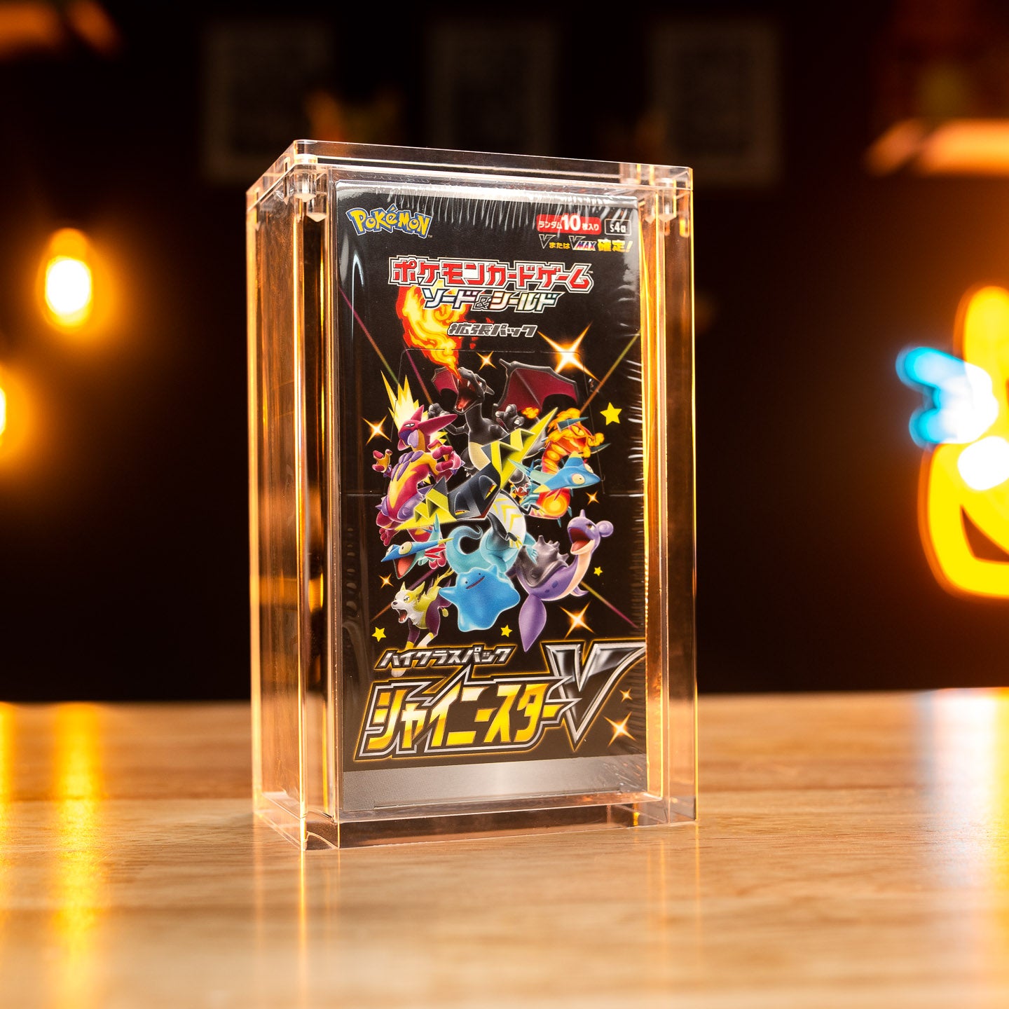 Acrylic Display Case for Japanese Pokémon Specialty Set Booster Box