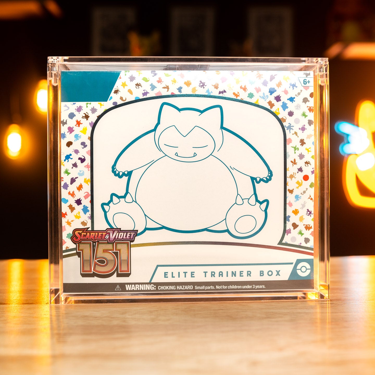 Acrylic Display Case for Pokémon Elite Trainer Box