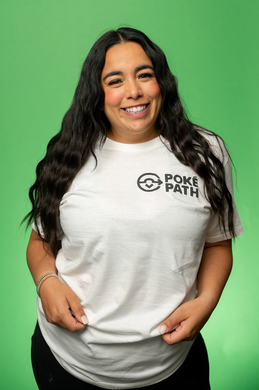 Pokepath Logo Tee - Off White