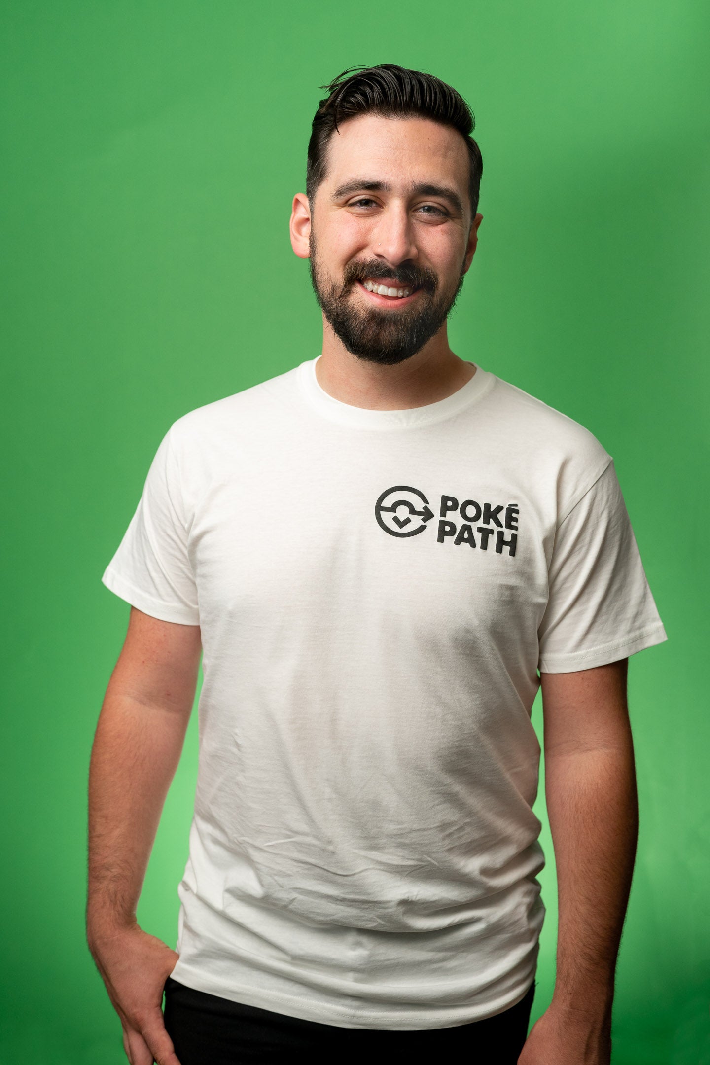 Pokepath Logo Tee - Off White