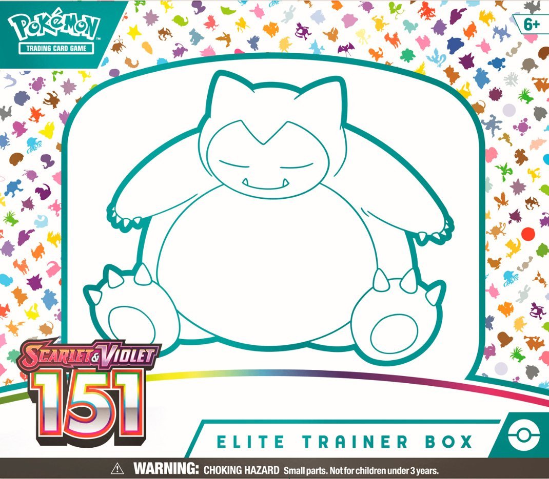 Pokémon Scarlet and Violet 151 Elite Trainer Box