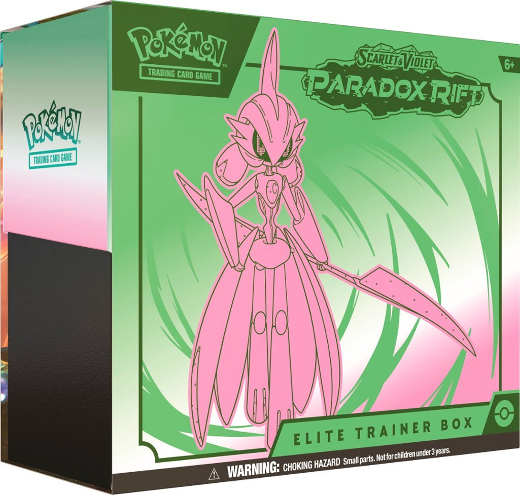 Pokémon Scarlet and Violet Paradox Rift Elite Trainer Box