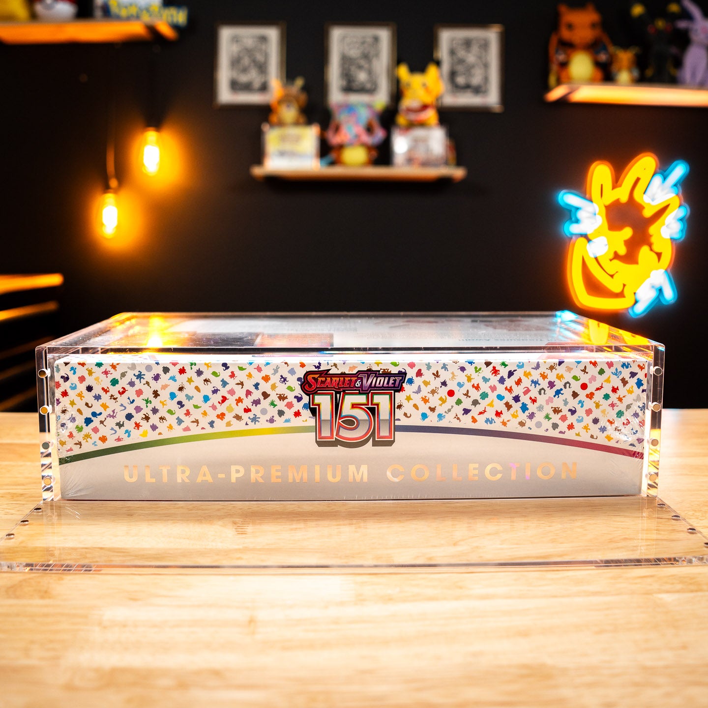 Acrylic Display Case for Pokémon 151 (Mew) Ultra Premium Collection ...