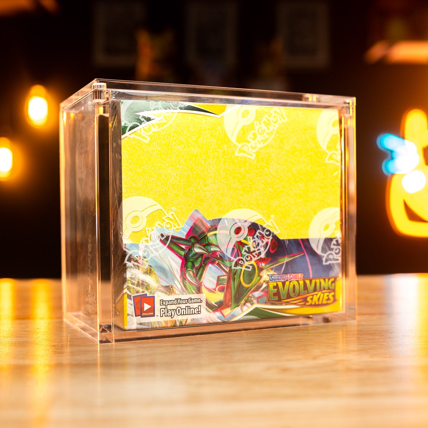 pokemon acrylic booster box display case for Pokémon English – Pokepath Colour:Halloween 2024 - Brushed KCEJ grade protection Massimiliano Richiero's Magic: The