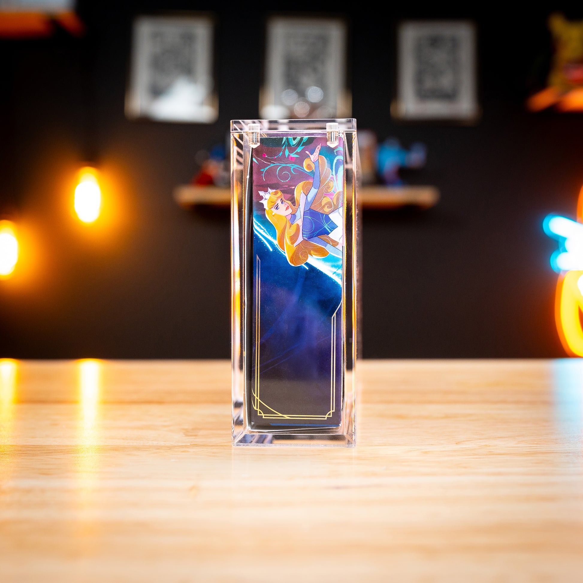 Acrylic Display Case for Disney Lorcana Booster Box Pokepath Acrylic Display Case for Disney Lorcana Booster Box Pokepath