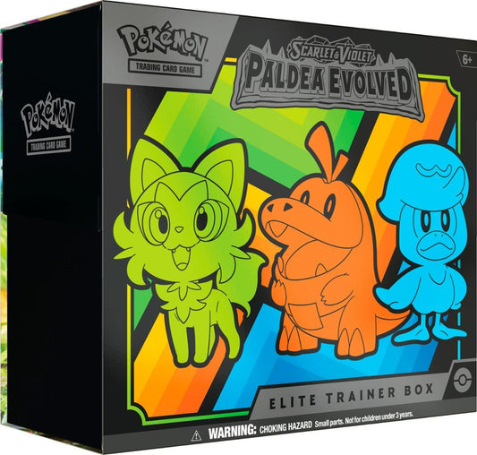 Pokémon Scarlet and Violet Paldea Evolved Elite Trainer Box